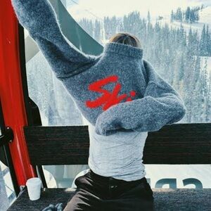 Alexa Leigh Alpaca Blend Ski Sweater